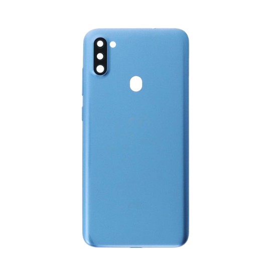 Back Cover+Camera Lens Samsung Galaxy A11/A115 Blue Back Cover+Camera Lens Samsung Galaxy A11/A115 Blue